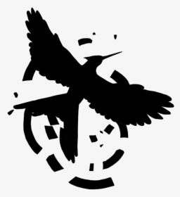 Mockingjay Png Clipart , Png Download - Hunger Games Mockingjay Silhouette, Transparent Png, Free Download
