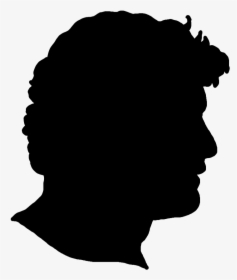 Male Face Silhouette - Clip Art, HD Png Download, Free Download