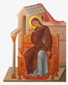 Icon Hdr Theo - Annunciation Of The Theotokos, HD Png Download, Free Download