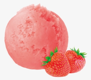 Strawberry Sorbet - Strawberry, HD Png Download, Free Download