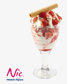 Strawberry Ice Cream Coupe, HD Png Download, Free Download