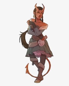 Female Tiefling Pirate, HD Png Download, Free Download