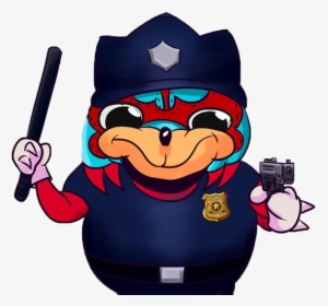 Sticker Other Knuckles Do You Know The Way Da Wae Protect - Uganda Knuckles Police, HD Png Download, Free Download