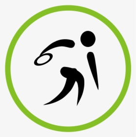Olympic Discus Throw Logo, HD Png Download, Free Download