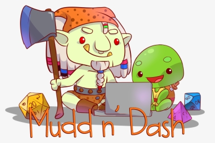 Mudd N Dash - Cartoon, HD Png Download, Free Download