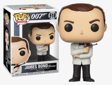 James Bond In White Tux Pop Vinyl Figure, HD Png Download, Free Download