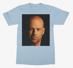 Bruce Willis Classic Adult T-shirt"  Class= - 布鲁斯 威 利 斯, HD Png Download, Free Download