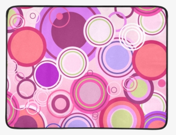Pink Bubble Pop Beach Mat 78"x 60" - Bubble Gum, HD Png Download, Free Download