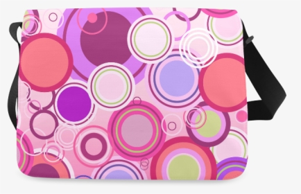 Pink Bubble Pop Messenger Bag - Shoulder Bag, HD Png Download, Free Download