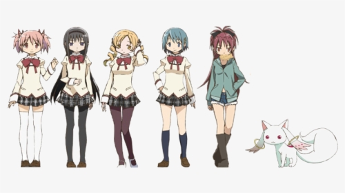 Image - Madoka Magica School Uniforms, HD Png Download, Free Download