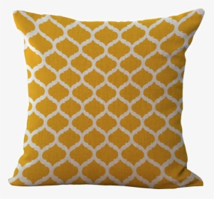 Cushion - Yellow Pillow Transparent, HD Png Download, Free Download