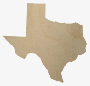 Wooden Texas State Shape Cutout - Transparent Background Texas Silhouette, HD Png Download, Free Download