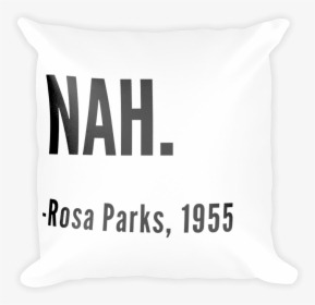 Pop Rosa Parks Pillow Throw Pillow - Cushion, HD Png Download, Free Download