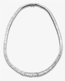 Graduated Diamond Necklace By Oscar Heyman - Bangle, HD Png Download, Free Download