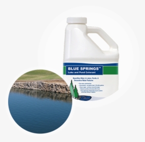 Blue Springs Lake And Pond Colorant Container With - Plastic Bottle, HD Png Download, Free Download