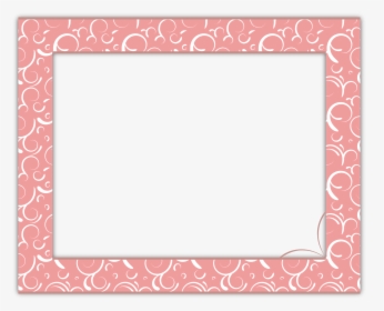 Transparent Swirl Frame Png - Pink Border High Resolution, Png Download, Free Download