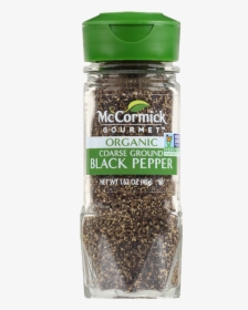 Organic Coarse Ground Black Pepper - Mccormick Organic Black Pepper, HD Png Download, Free Download