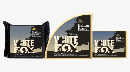 White Fox Cheese - Belton Farm Vintage White Fox Cheese, HD Png Download, Free Download