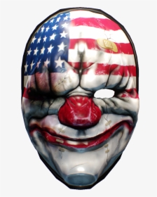 Dallas Mask Png - Payday 2 Mask Png, Transparent Png, Free Download
