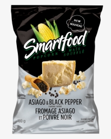 Smartfood® asiago & Black Pepper - Smartfood Gouda And Chive, HD Png Download, Free Download