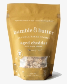 Bumble & Butter Aged Cheddar Granola With Black Pepper", HD Png Download, Free Download