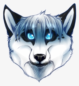 Blue Eyes Whitefox - Illustration, HD Png Download, Free Download