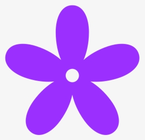 Flower Clipart Bluebonnet - Purple Flower Clipart, HD Png Download, Free Download