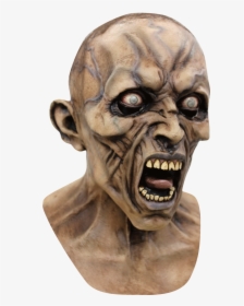 Scream Zombie Mask"  Class= - Maska Na Halloween Zombie World War, HD Png Download, Free Download
