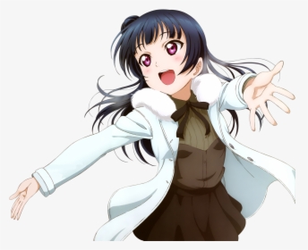 Yohane, Love Live Sunshine, And Aqours Image - Love Live Yoshiko And Ruby, HD Png Download, Free Download