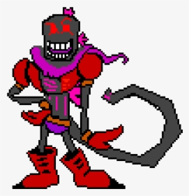 Undertale Papyrus Colored Sprite, HD Png Download, Free Download