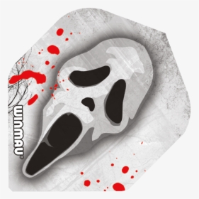 Winmau Mega Standard Scream Dart Flights - Goaltender Mask, HD Png Download, Free Download
