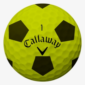 Balls 2018 Chrome Soft Truvis Yellow 1446 - Callaway Chrome Soft Green, HD Png Download, Free Download