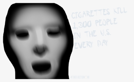 Transparent Scream Mask Png - Monochrome, Png Download, Free Download