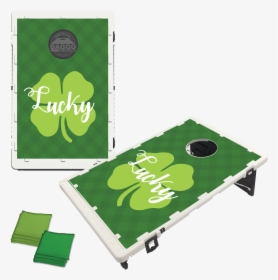 Lucky Clover Bean Bag Toss Game By Baggo"  Title="lucky - Philadelphia Eagles Cornhole Skin, HD Png Download, Free Download