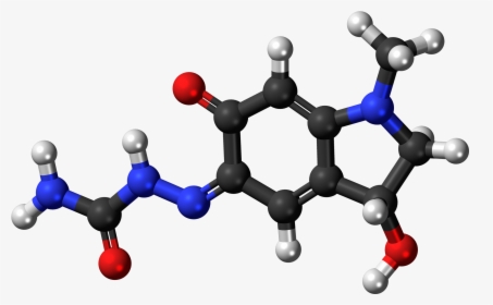 Carbazochrome 3d Ball - Serotonin Chemical Structure 3d, HD Png Download, Free Download