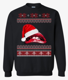 Rocky Horror Lips Sweater - American Psycho Christmas Jumper, HD Png Download, Free Download