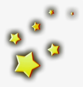 Mq Stars Star Glow Heaven Yellow Shadow - Portable Network Graphics, HD Png Download, Free Download