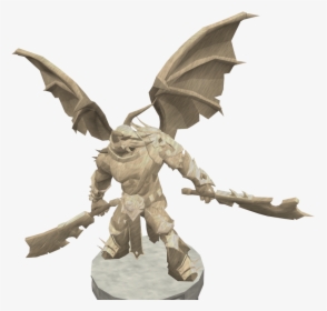 Demon Statue Png - Mythical Creature, Transparent Png, Free Download