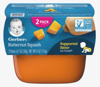 1st Foods Butternut Squash - Gerber Baby Food Peas, HD Png Download, Free Download
