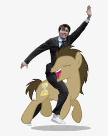 The Doctor David Tennant Rainbow Dash First Doctor - David Tennant In Places He, HD Png Download, Free Download
