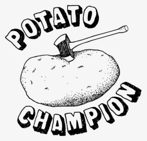 Cartoon Potato Png , Png Download - Potato Champion, Transparent Png, Free Download