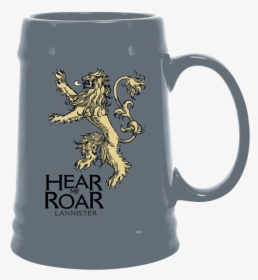 Game Of Thrones Lannister Sigil Ceramic Stein - Game Of Thrones Table Runners, HD Png Download, Free Download