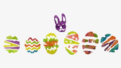 Easter-themed Potato Stamps, HD Png Download, Free Download