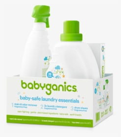 Bg Laundry Essentials Angle1 - Babyganics, HD Png Download, Free Download