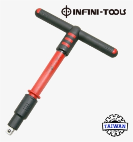 1000v Insulated, Vde T Handle Socket Wrench - Rivet Gun, HD Png Download, Free Download