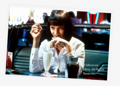 Pulp Fiction Uma Thurman Outfit, HD Png Download, Free Download