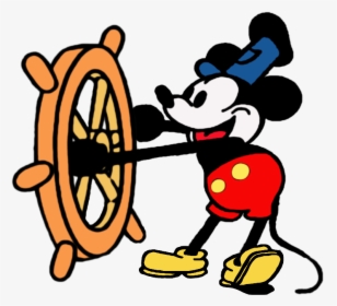 Vintage Mickey Mouse Steamboat, HD Png Download, Free Download