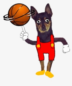 #freestyle #dog #cartoon #basketball - Streetball, HD Png Download, Free Download