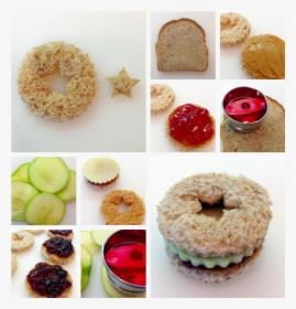 Peanut Butter & Jelly Linzer Sandwiches - Cupcake, HD Png Download, Free Download