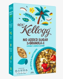 Kellogg's No Added Sugar Granola, HD Png Download, Free Download